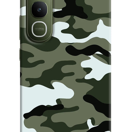Camouflage Vivo Y400 5G Hard Case Back Cover by Casekaro
