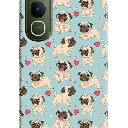 Pug Dog Vivo Y400 5G Hard Case Back Cover by Casekaro
