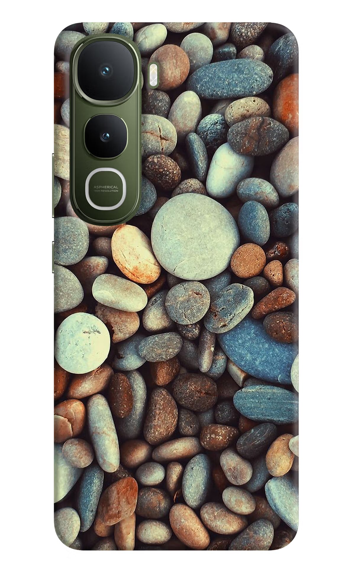 Pebble Vivo Y400 5G Hard Case Back Cover by Casekaro
