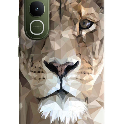 Lion Art Vivo Y400 5G Hard Case Back Cover by Casekaro