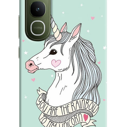 Unicorn Wallpaper Vivo Y400 5G Hard Case Back Cover by Casekaro