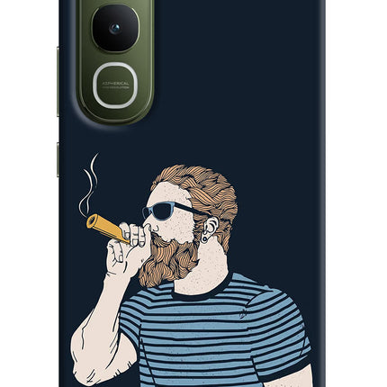 Smoking Vivo Y400 5G Hard Case Back Cover by Casekaro