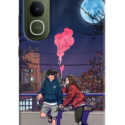 Chilling Couple Vivo Y400 5G Hard Case Back Cover by Casekaro