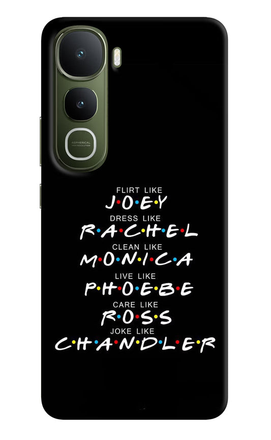 FRIENDS Character Vivo Y400 5G Hard Case Back Cover by Casekaro