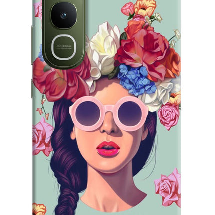Pretty Girl Vivo Y400 5G Hard Case Back Cover by Casekaro