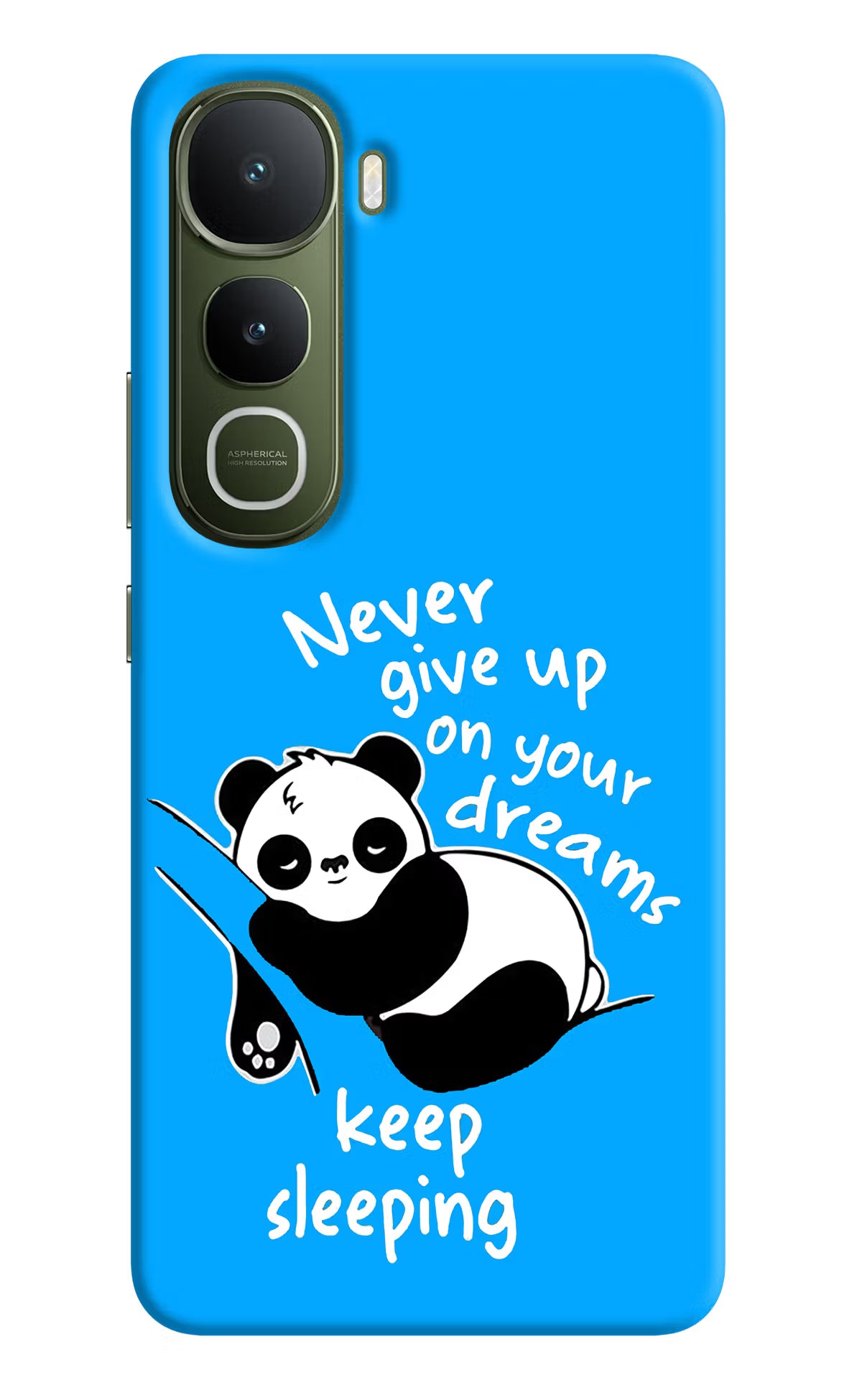 Keep Sleeping Vivo Y400 5G Hard Case Back Cover by Casekaro