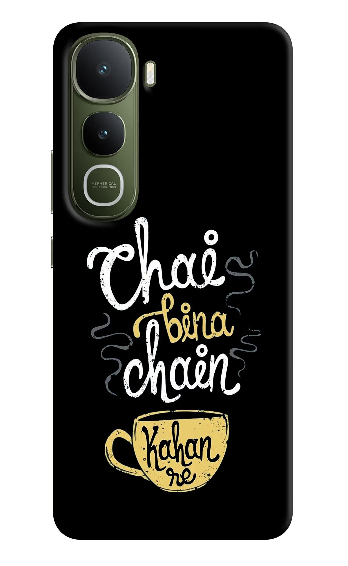 Chai Bina Chain Kaha Re Vivo Y400 5G Hard Case Back Cover by Casekaro