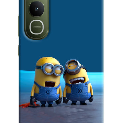 Minion Laughing Vivo Y400 5G Hard Case Back Cover by Casekaro