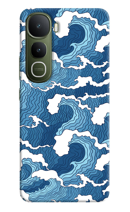 Blue Waves Vivo Y400 5G Hard Case Back Cover by Casekaro