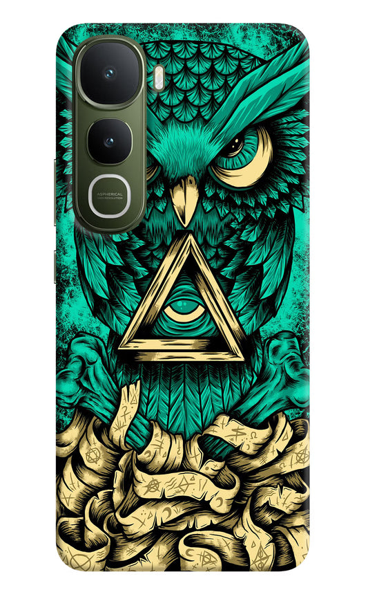 Green Owl Vivo Y400 5G Hard Case Back Cover by Casekaro