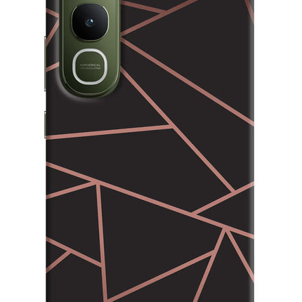 Geometric Pattern Vivo Y400 5G Hard Case Back Cover by Casekaro