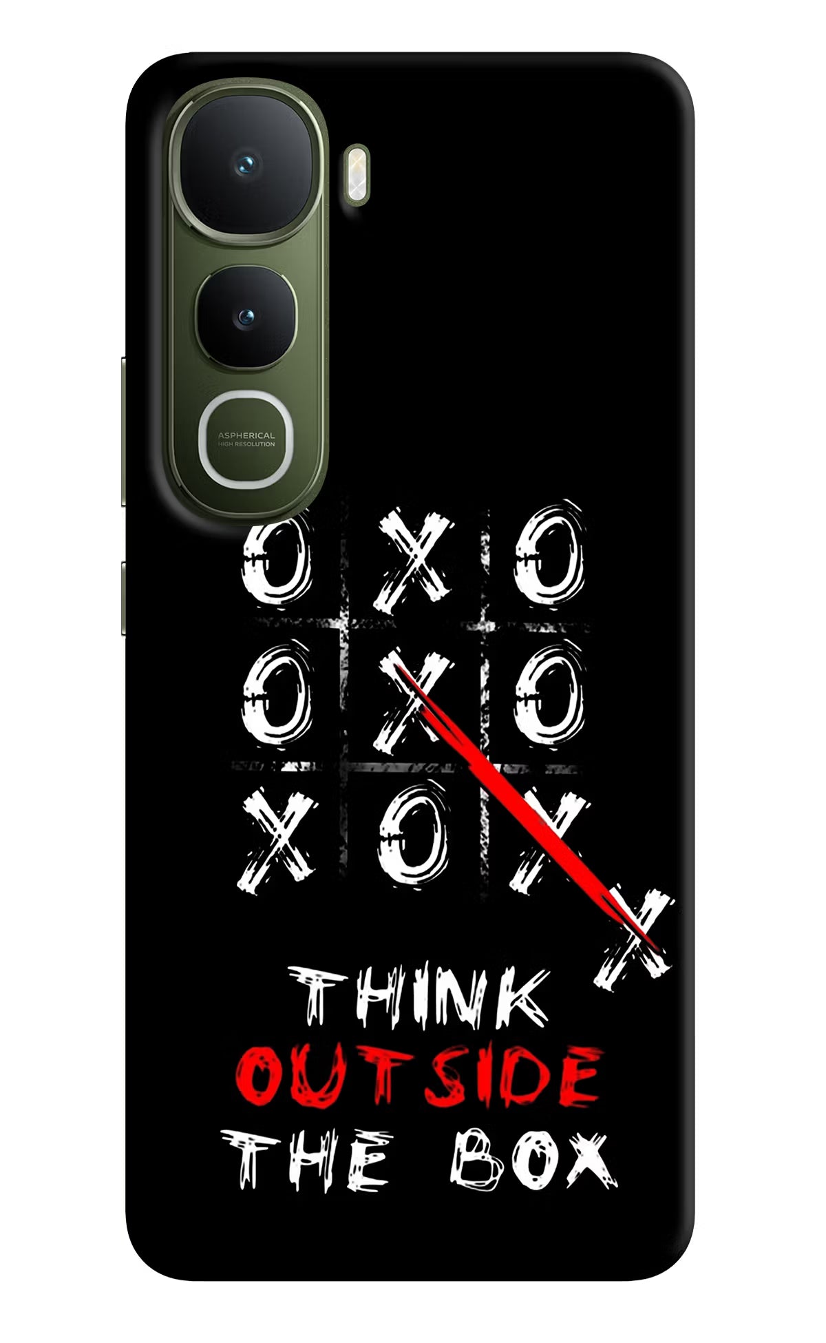 Think out of the BOX Vivo Y400 5G Hard Case Back Cover by Casekaro