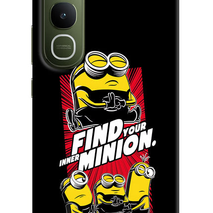 Find your inner Minion Vivo Y400 5G Hard Case Back Cover by Casekaro