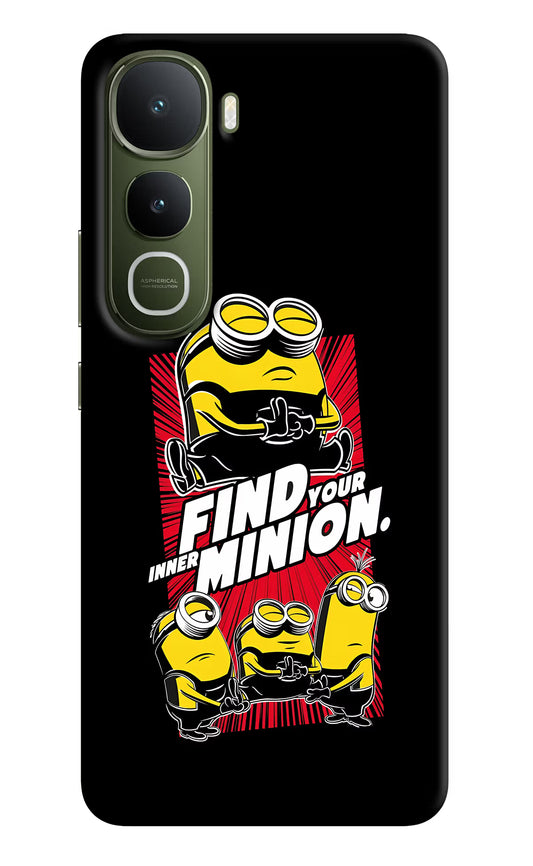 Find your inner Minion Vivo Y400 5G Hard Case Back Cover by Casekaro