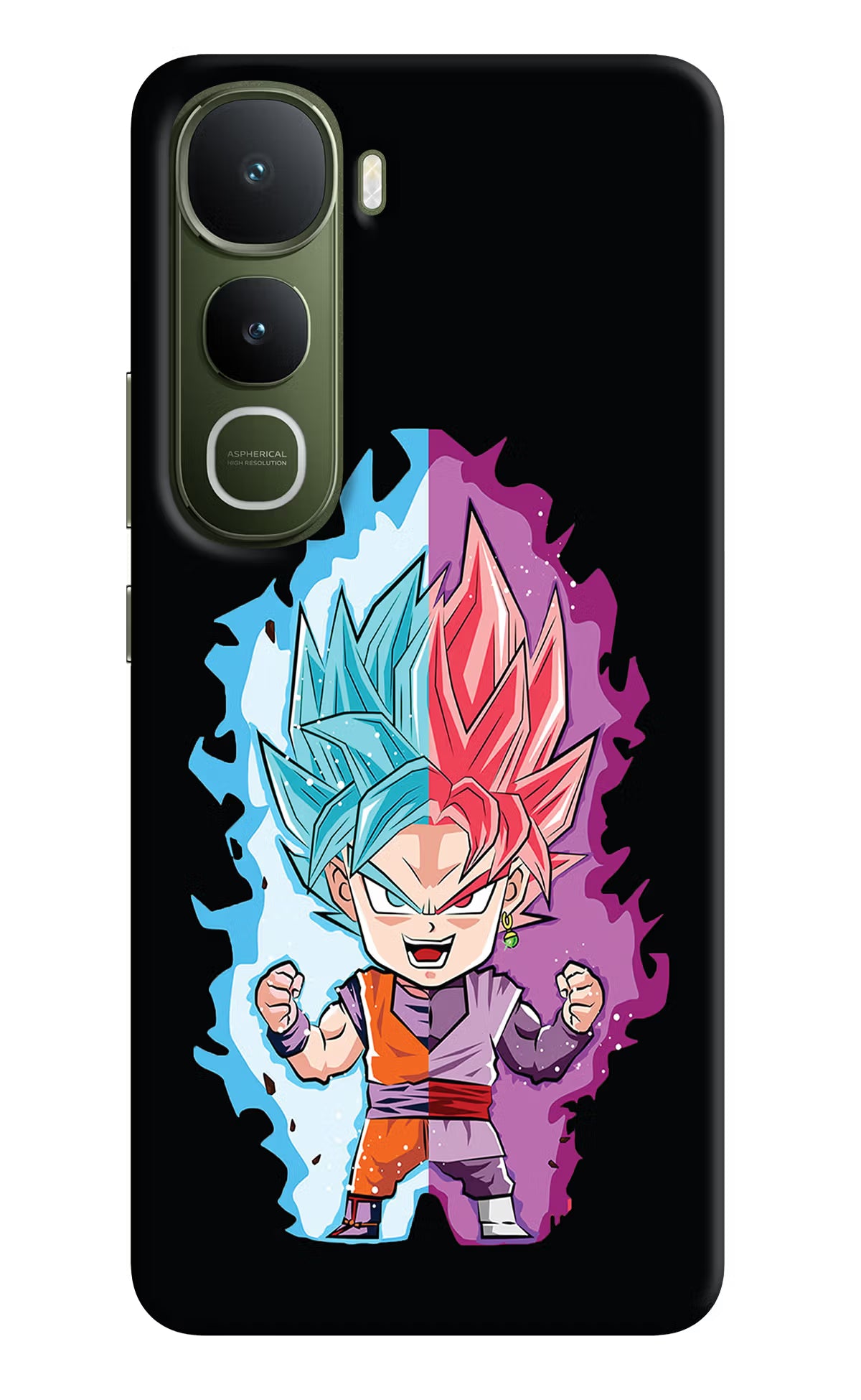 Chota Goku Vivo Y400 5G Hard Case Back Cover by Casekaro