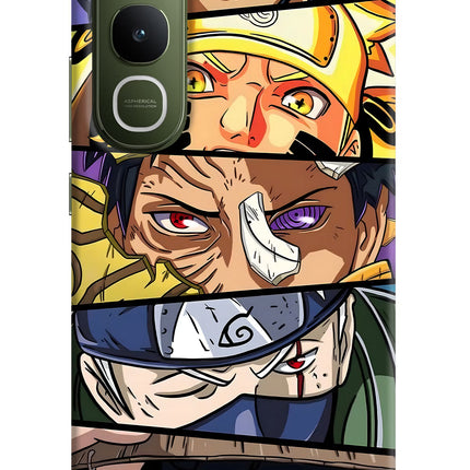 Naruto Character Vivo Y400 5G Hard Case Back Cover by Casekaro