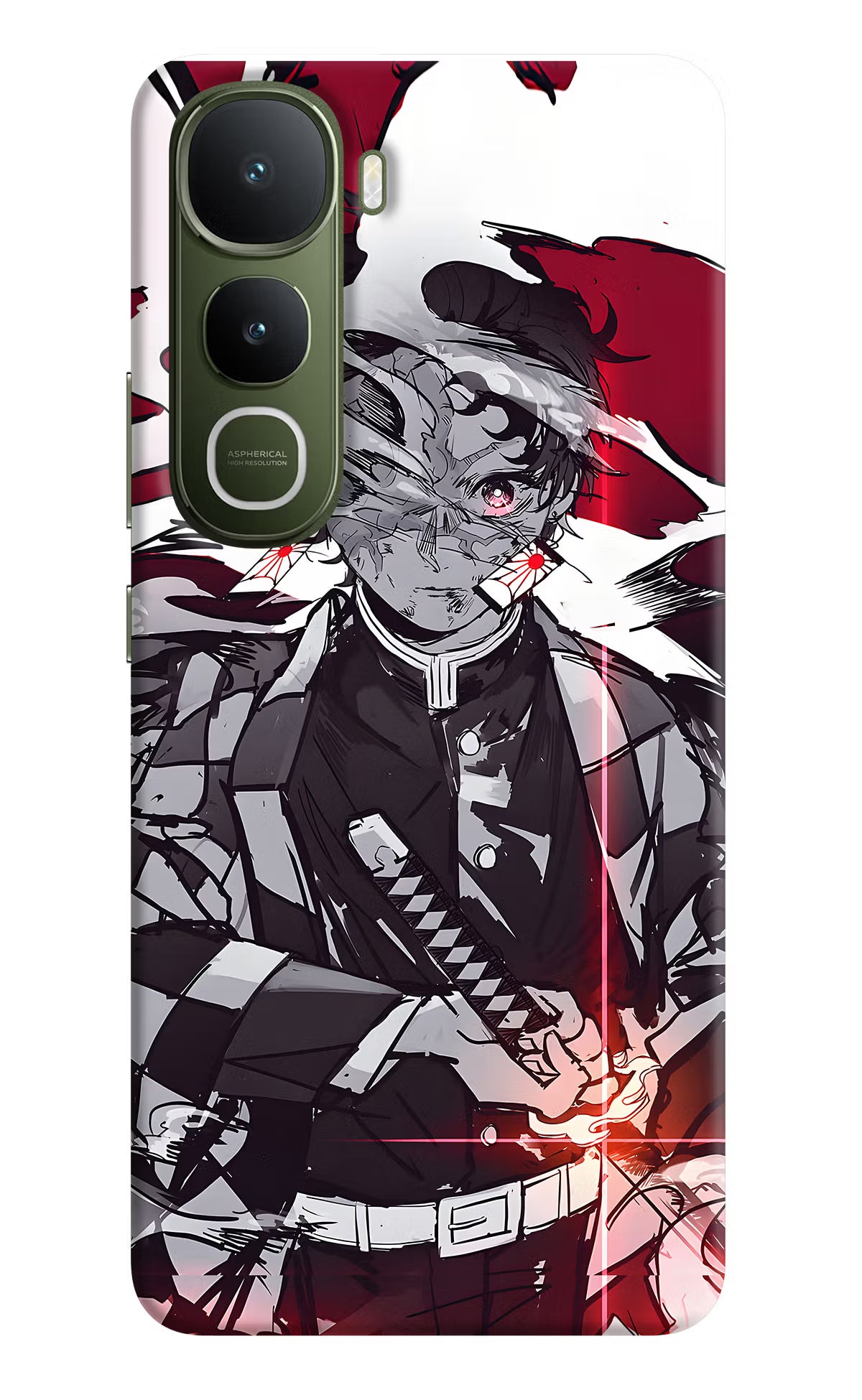 Demon Slayer Vivo Y400 5G Hard Case Back Cover by Casekaro