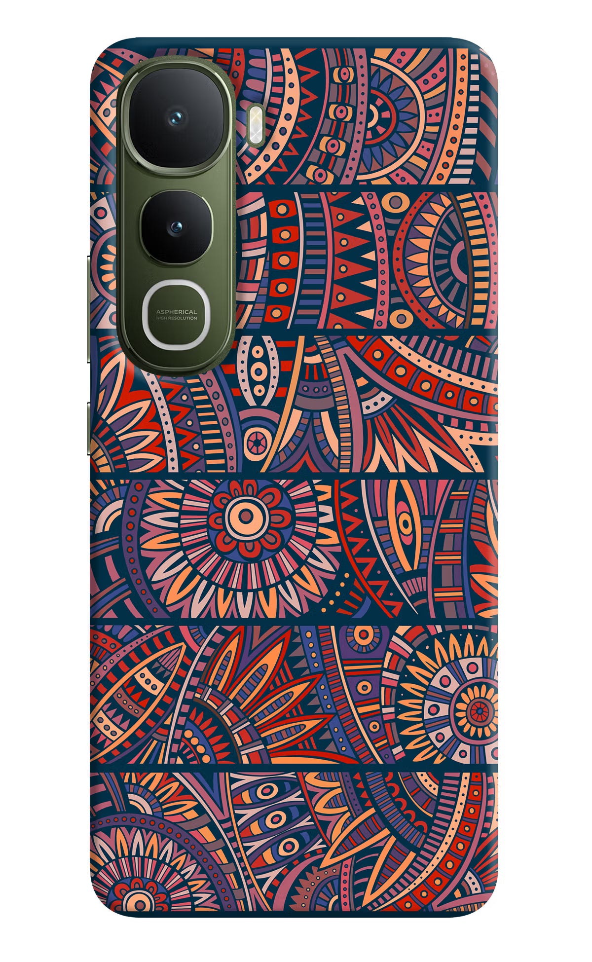 African Culture Design Vivo Y400 5G Hard Case Back Cover by Casekaro