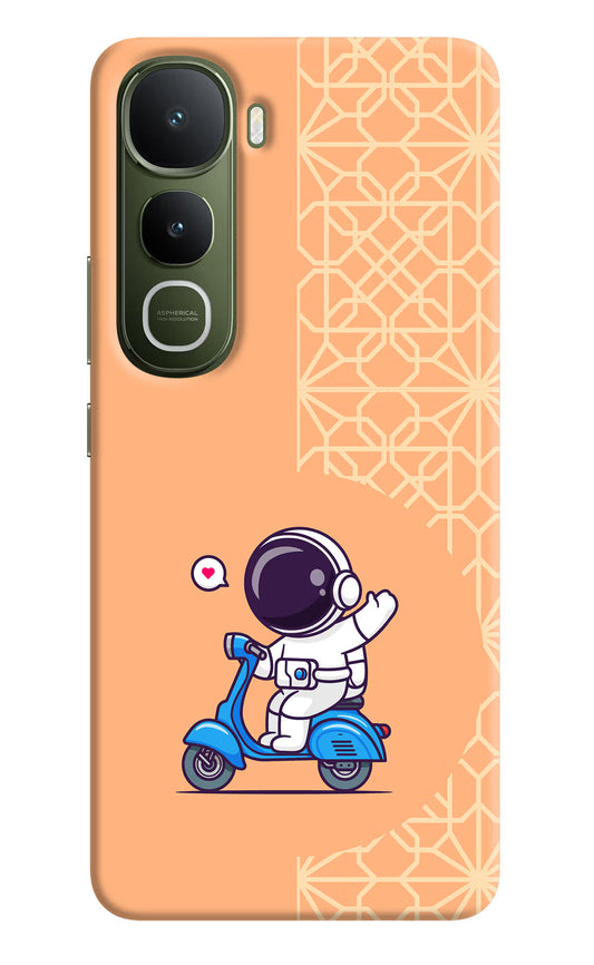 Cute Astronaut Riding Vivo Y400 5G Hard Case Back Cover by Casekaro