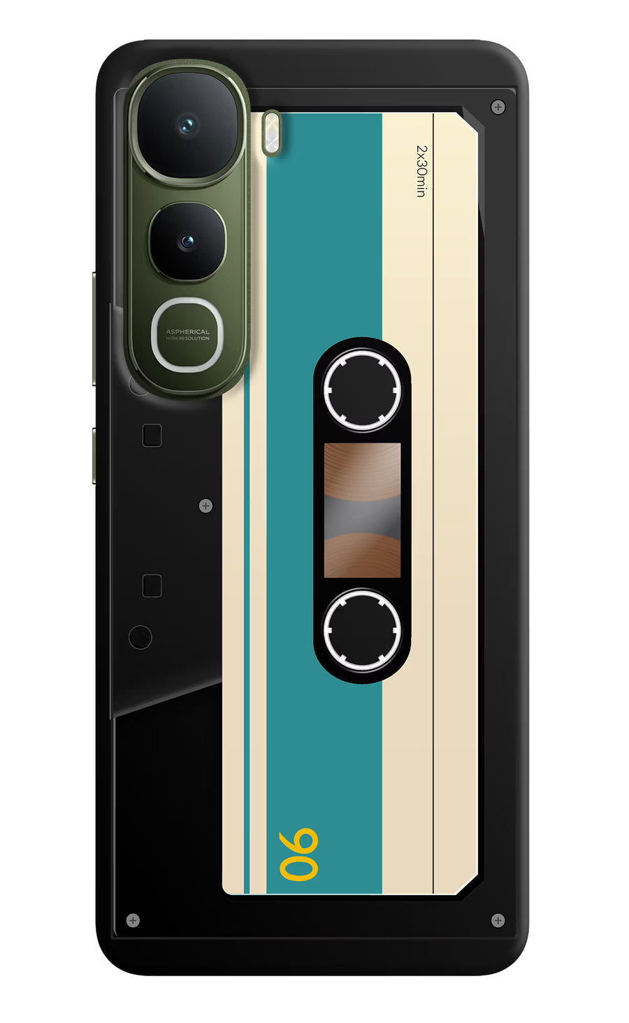 Cassette Vivo Y400 5G Back Cover, Hard case