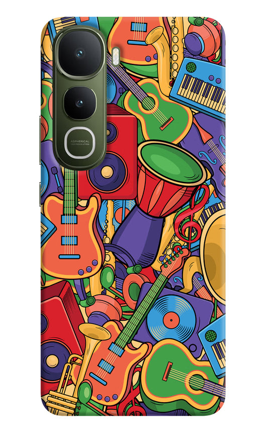 Music Instrument Doodle Vivo Y400 5G Hard Case Back Cover by Casekaro
