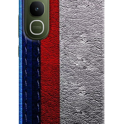 BMW Stripes Vivo Y400 5G Hard Case Back Cover by Casekaro