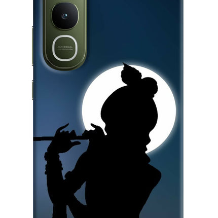 Shri Krishna Silhouette Vivo Y400 5G Hard Case Back Cover by Casekaro