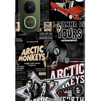 Arctic Monkeys Vivo Y400 5G Hard Case Back Cover by Casekaro