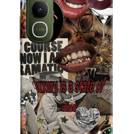 Luxury Vivo Y400 5G Hard Case Back Cover by Casekaro