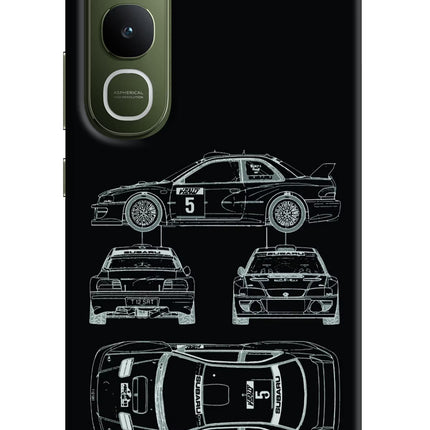 WRC'99 Vivo Y400 5G Hard Case Back Cover by Casekaro