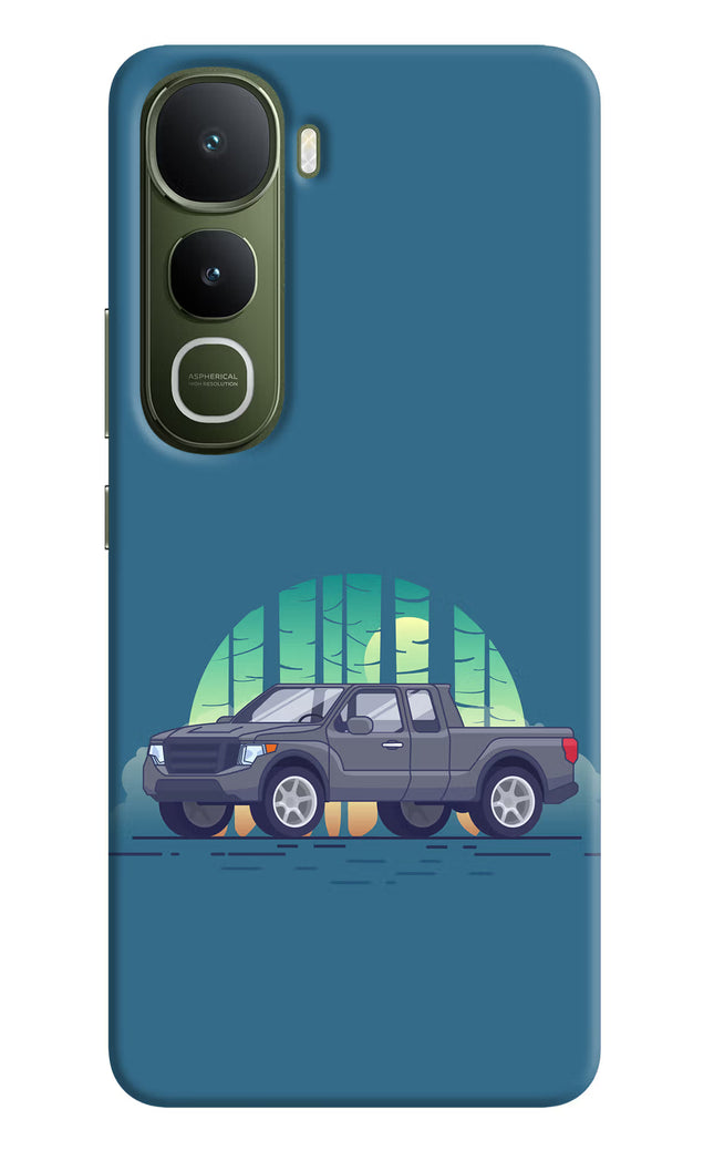 Retro Garage Vibe Vivo Y400 5G Hard Case Back Cover by Casekaro