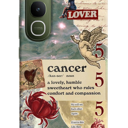 Cancer Zodiac Vivo Y400 5G Hard Case Back Cover by Casekaro