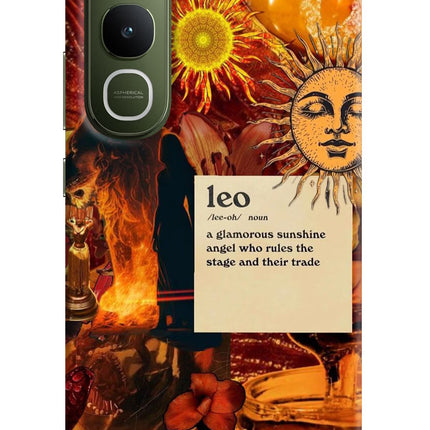 Leo Zodiac Vivo Y400 5G Hard Case Back Cover by Casekaro