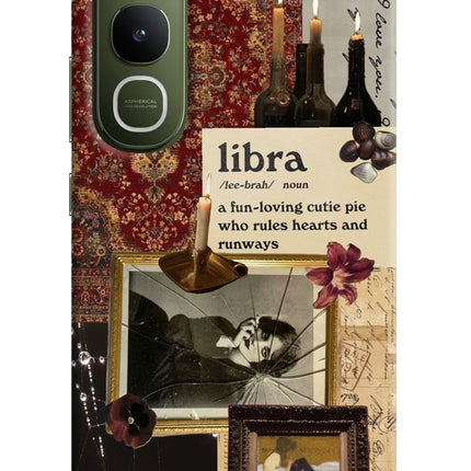 Libra Zodiac Vivo Y400 5G Hard Case Back Cover by Casekaro