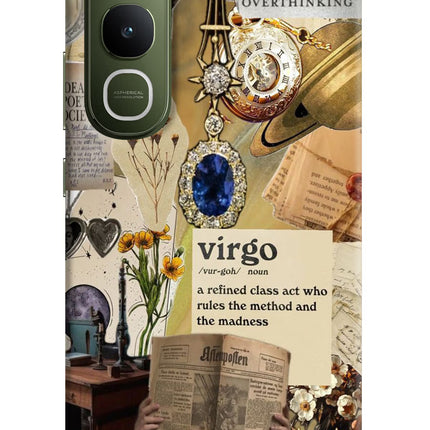 Virgo Zodiac Vivo Y400 5G Hard Case Back Cover by Casekaro