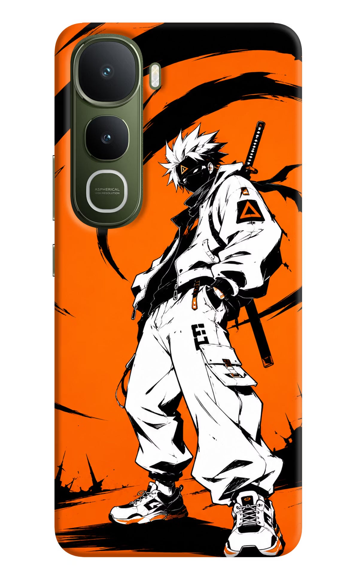 Street Samurai  Vivo Y400 5G Hard Case Back Cover by Casekaro