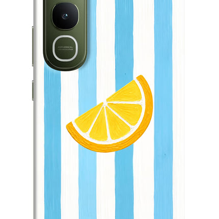 Summer Lemon Vivo Y400 5G Hard Case Back Cover by Casekaro