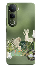 Aesthetic anime Vivo Y400 5G Hard Case Back Cover by Casekaro