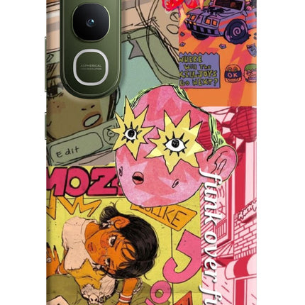 Funkover Vivo Y400 5G Hard Case Back Cover by Casekaro