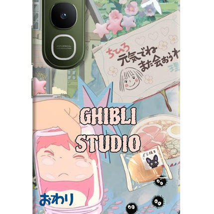 Studio Ghibli Vivo Y400 5G Hard Case Back Cover by Casekaro