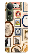 Mirror Cats Vivo Y400 5G Hard Case Back Cover by Casekaro