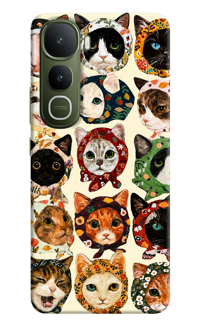 Cool Cat Vivo Y400 5G Hard Case Back Cover by Casekaro