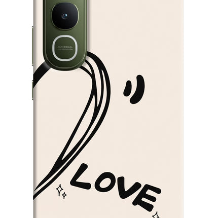 Soul Line Vivo Y400 5G Hard Case Back Cover by Casekaro