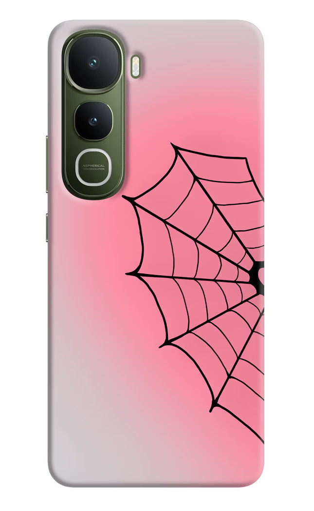 Pink Web Vivo Y400 5G Hard Case Back Cover by Casekaro