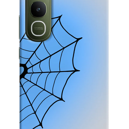 Blue Web Vivo Y400 5G Hard Case Back Cover by Casekaro