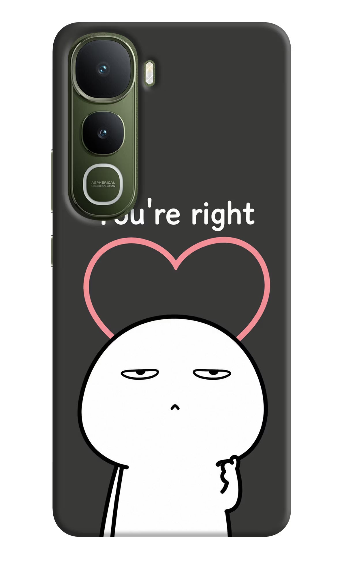 You're Right Vivo Y400 5G Back Cover