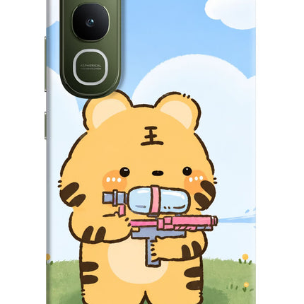 Tiger Treat Vivo Y400 5G Hard Case Back Cover by Casekaro