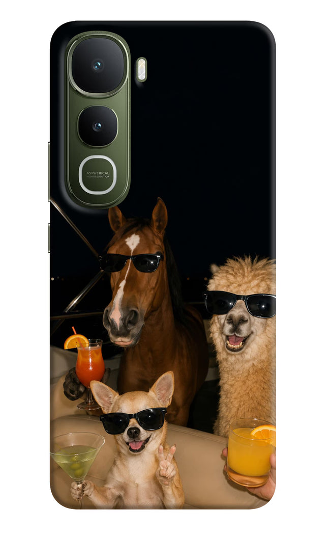 Party Squad Vivo Y400 5G Hard Case Back Cover by Casekaro
