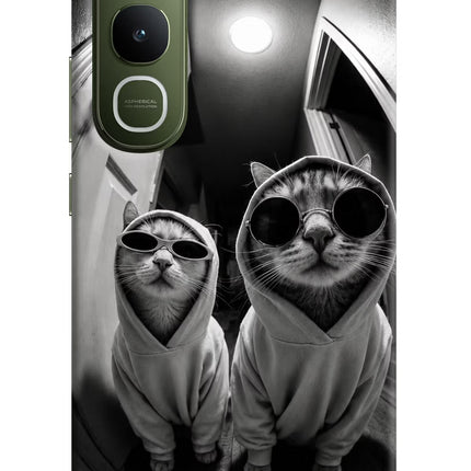 Hood Cats Vivo Y400 5G Hard Case Back Cover by Casekaro
