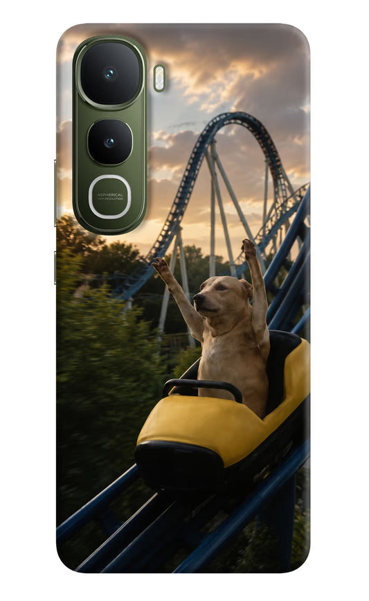 Rollercoaster Dog Vivo Y400 5G Hard Case Back Cover by Casekaro